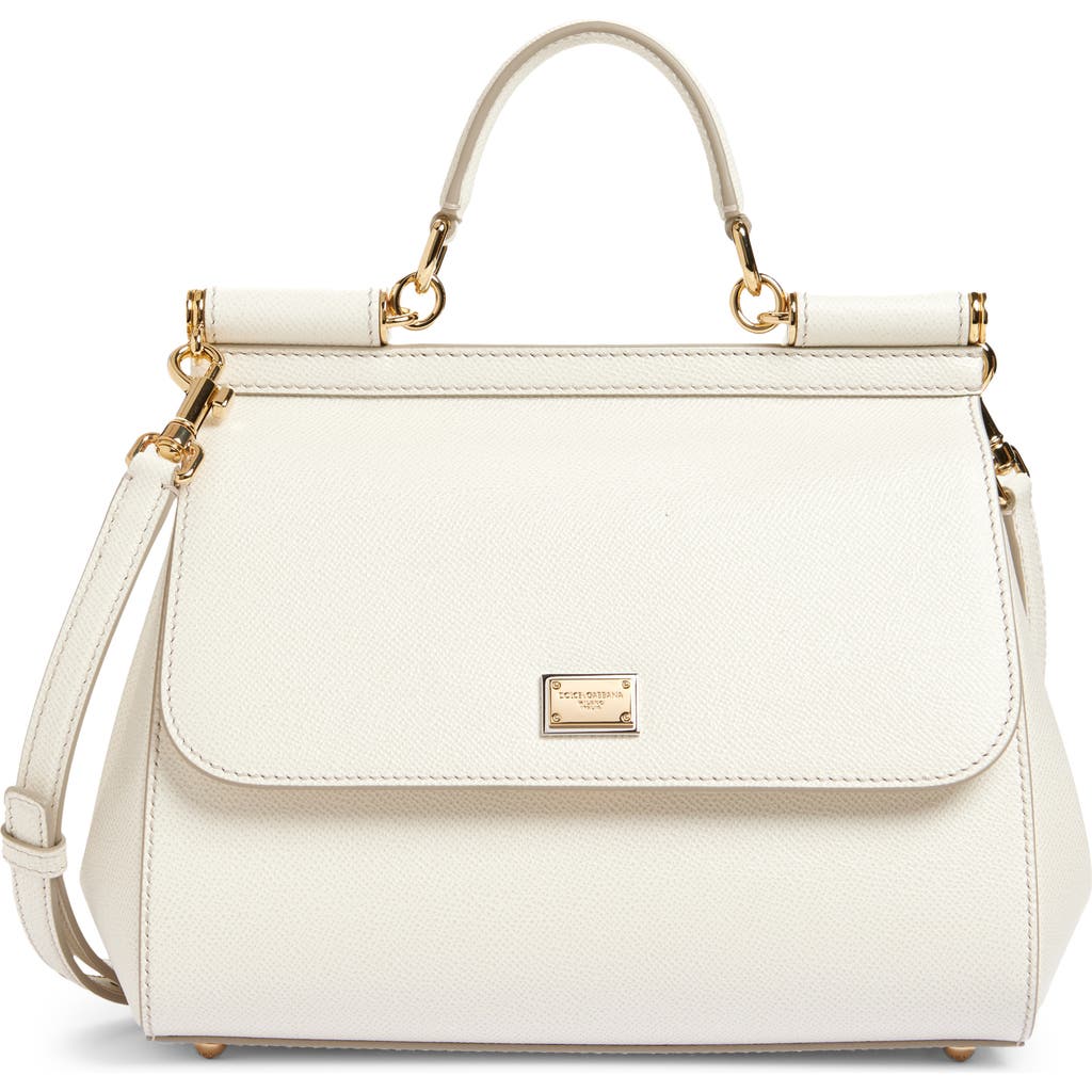 Dolce & Gabbana Dolce&gabbana Sicily Leather Top Handle Bag