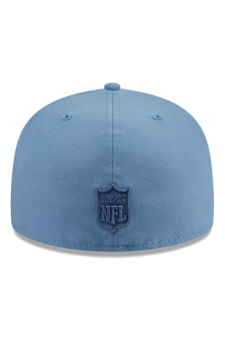 New Era Men's  New Era Blue San Francisco 49ers Color Pack 59FIFTY Fitted Hat, Alternate, color, 