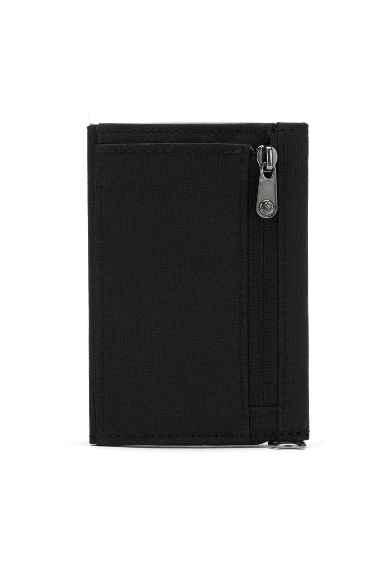 RFIDsafe Trifold Wallet, Alternate, color, Jet Black