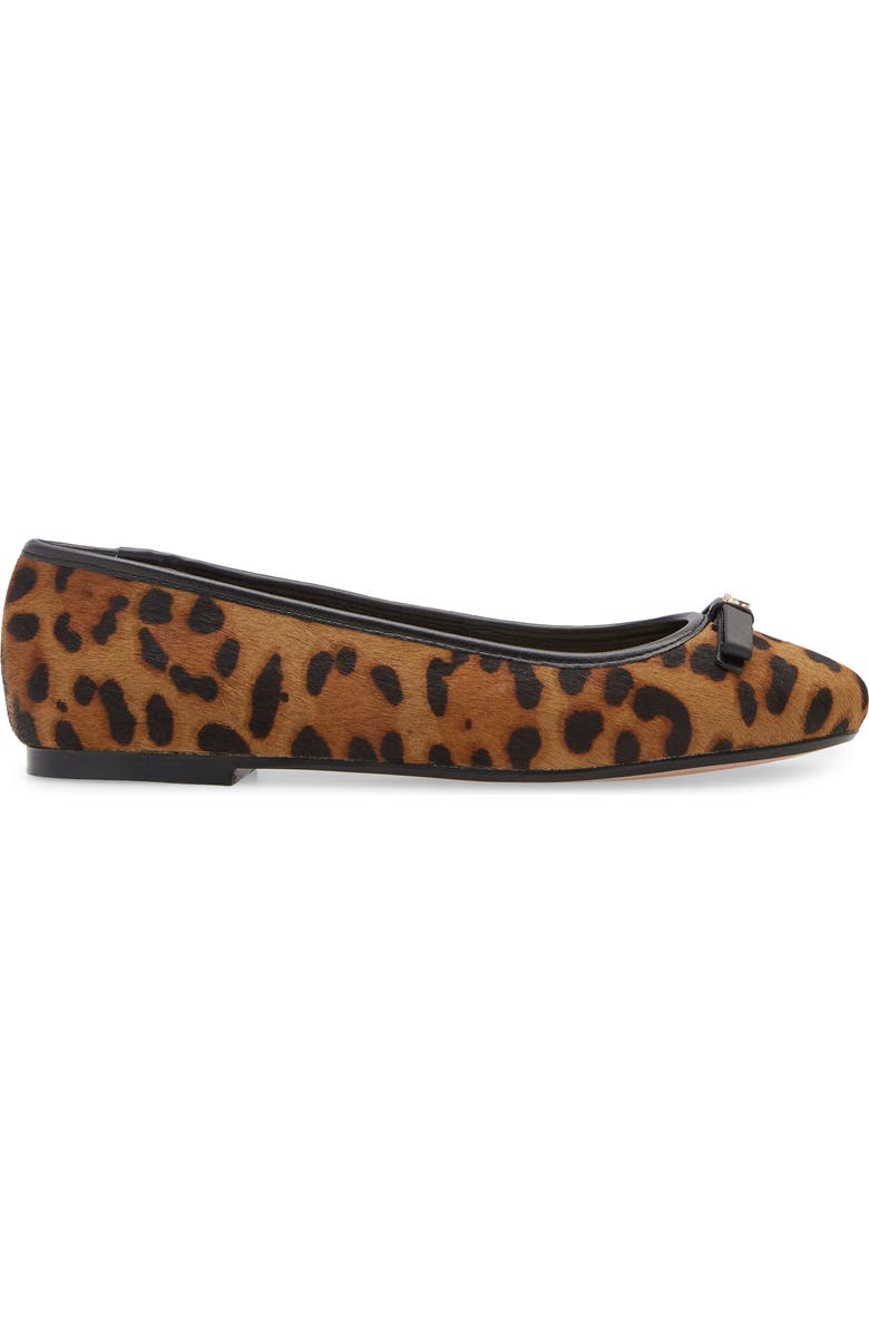 Ted Baker London Norha Genuine Calf Hair Flat, Alternate, color,