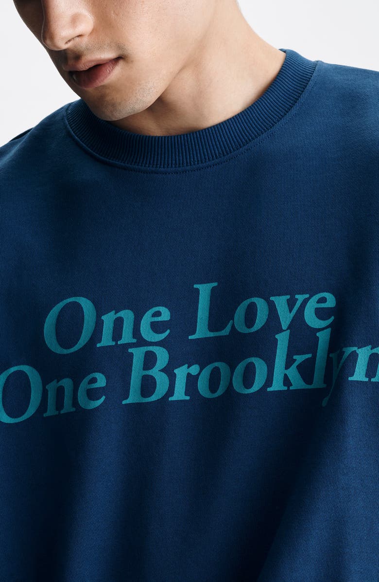 Brooklyn Industries Graphic Crewneck Sweatshirt, Alternate, color, 