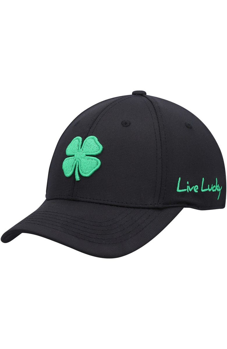 Black Clover Men's Black North Dakota Spirit Flex Hat, Alternate, color, Black