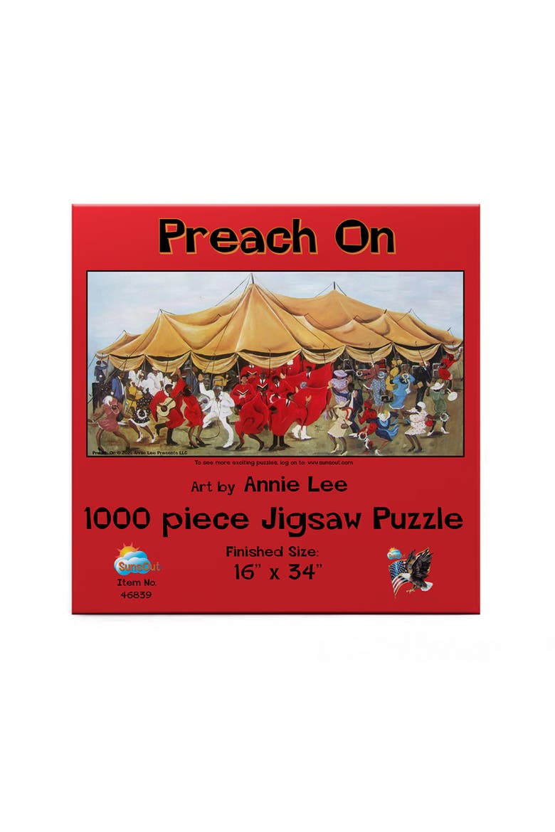 Preach On 1000 piece Jigsaw Puzzle for Adults, Alternate, color, Multicolor