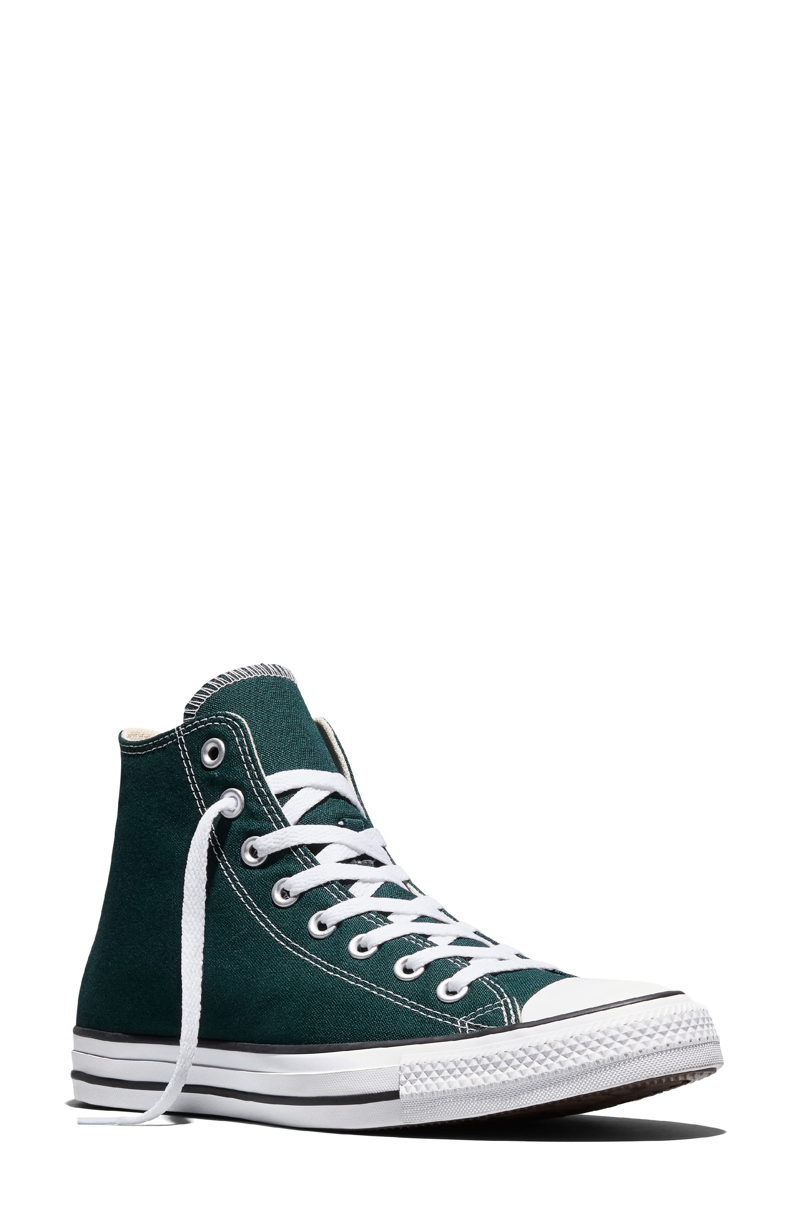 Gender Inclusive Chuck Taylor All Star Canvas High Top Sneaker, Main, color, STEELY PINE