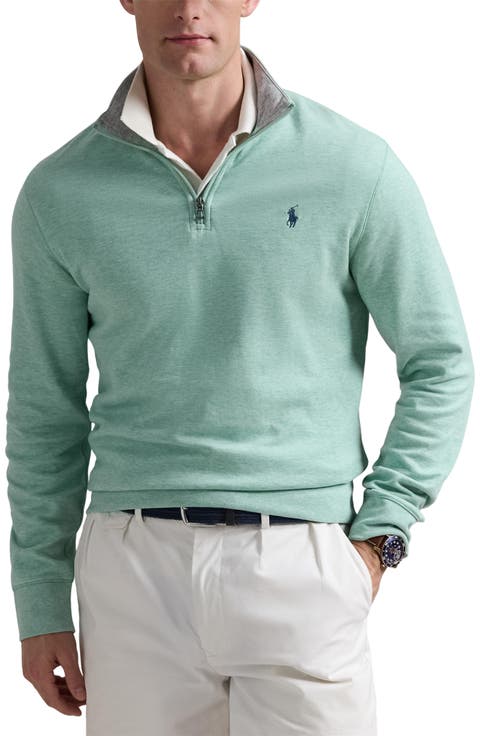 Luxury Jersey Quarter Zip Pullover