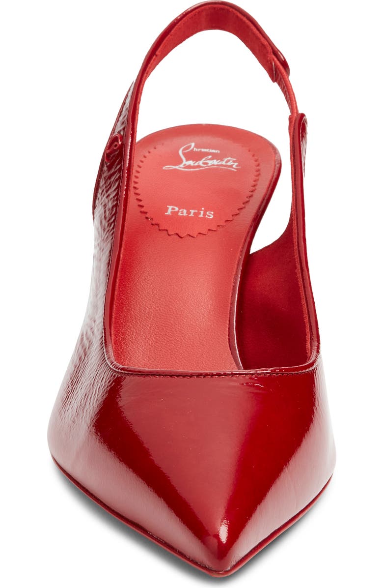 Christian Louboutin Sporty Kate Pointed Toe Slingback Pump, Alternate, color,