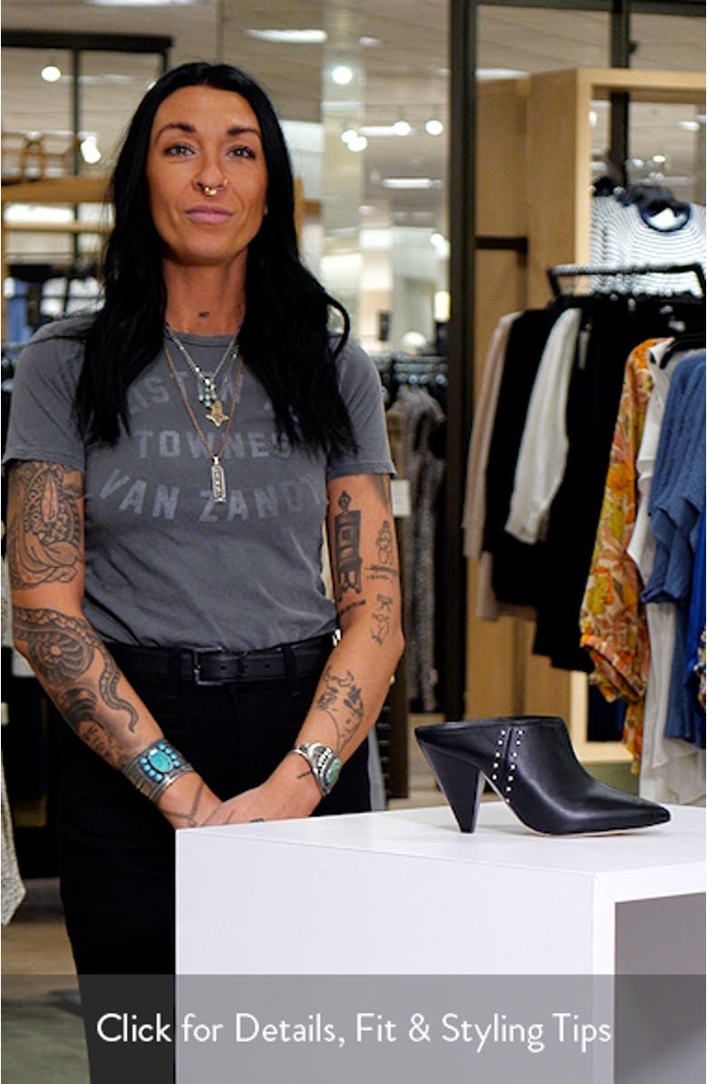 Mia Studded Mule, sales video thumbnail