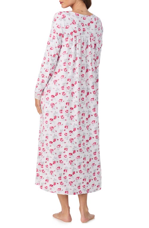 Eileen West Long Sleeve Ballet Nightgown In White
