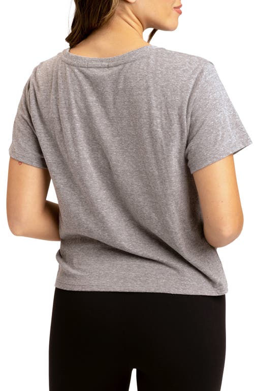 Threads 4 Thought Ada V-neck T-shirt In Heather Grey