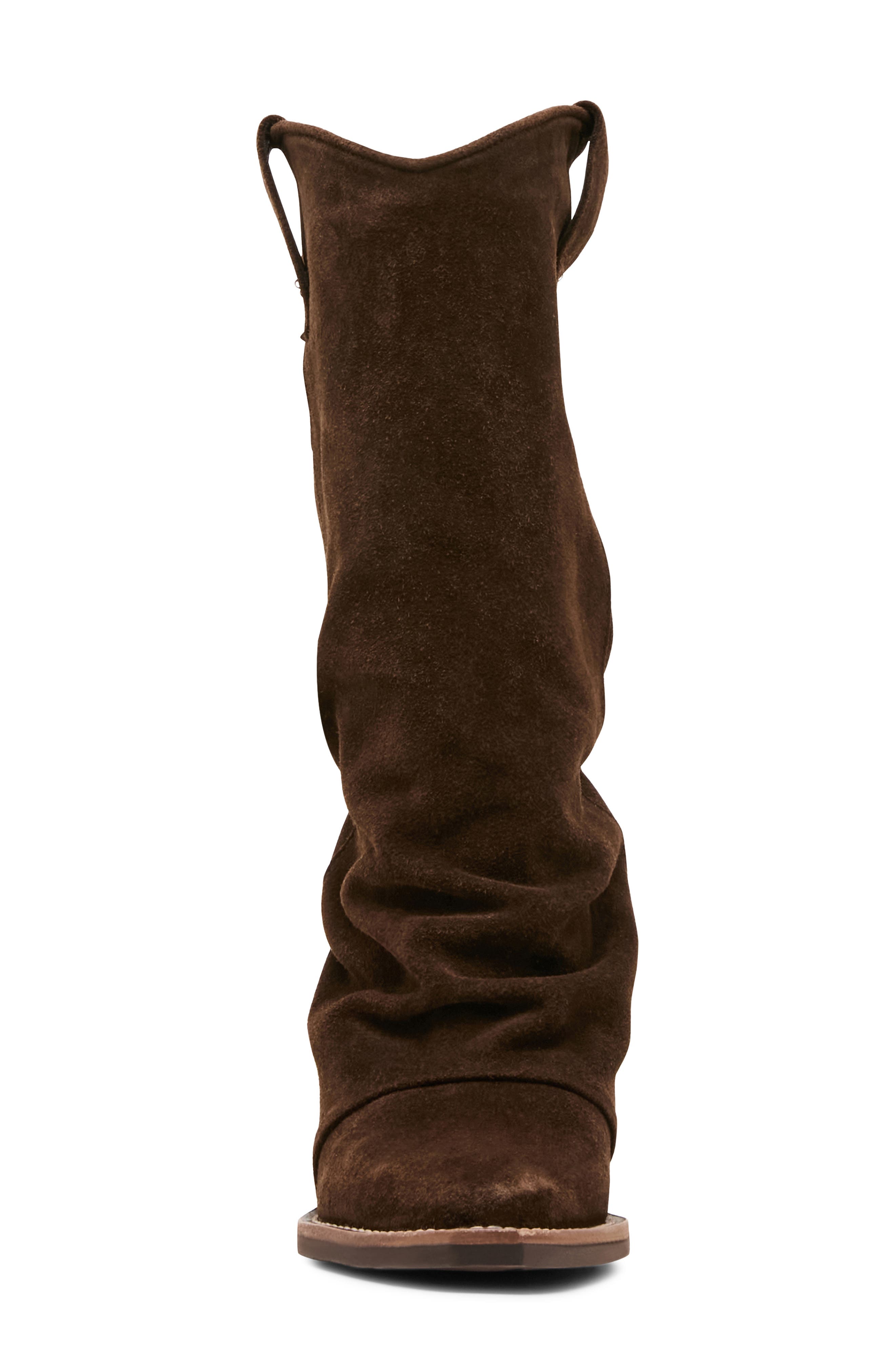 Aldora Boot, Alternate, color, BROWN SUEDE