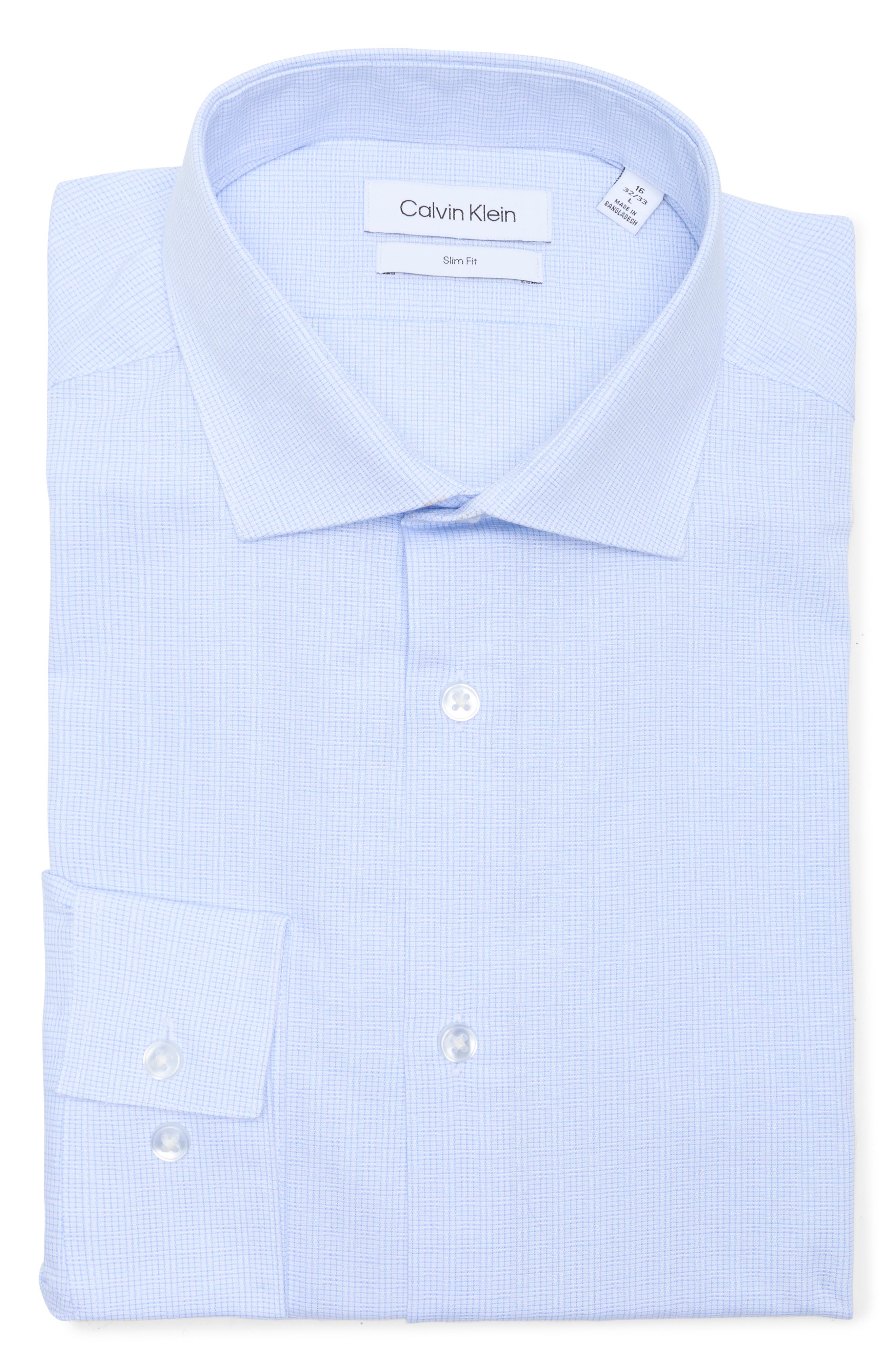 Calvin Klein Slim Fit Stretch Dress Shirt