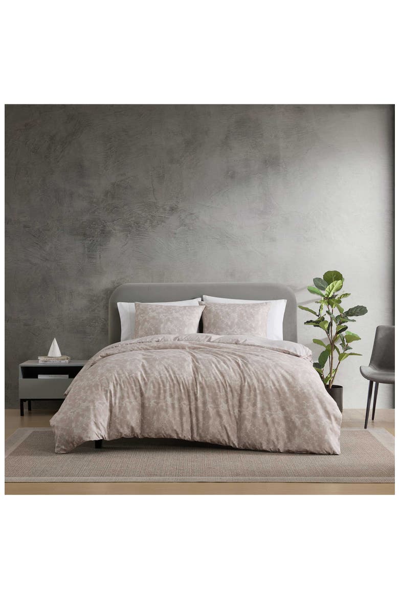 Floral Ripple 3-Piece Duvet Cover Set, Alternate, color, SOFT PINK
