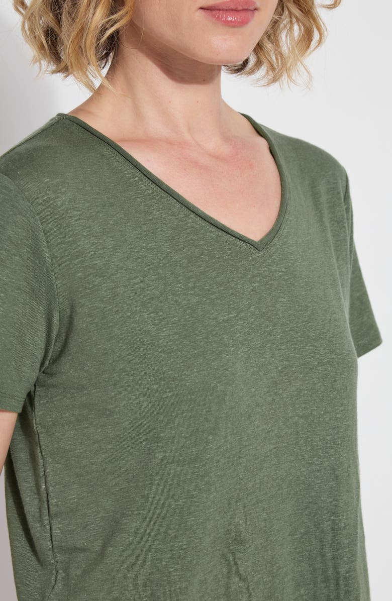 Lysse Cyrus Box Cut V-Neck T-Shirt, Alternate, color, 