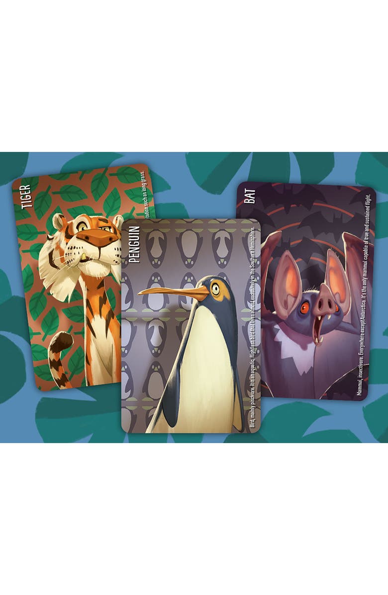 Horrible Guild Similo Wild Animals Cooperative Deduction Card Game 7+, Alternate, color, Multicolored