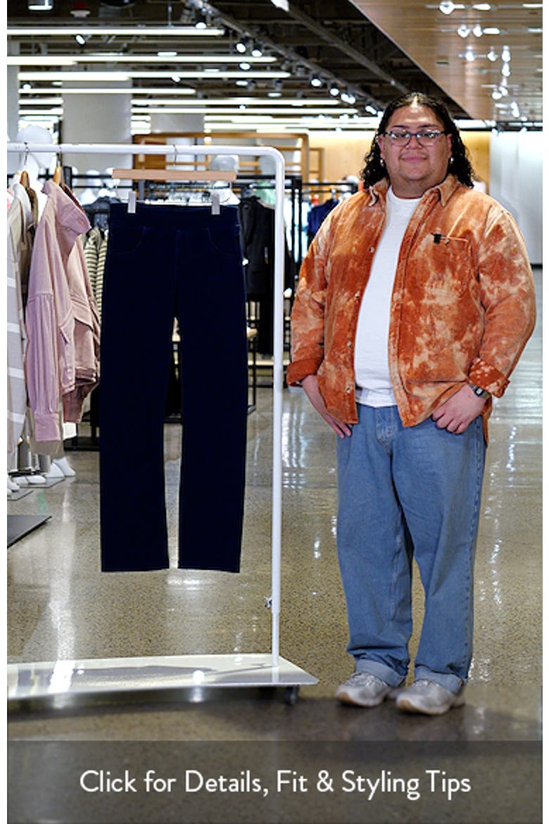 Game Changing High Waist Straight Leg Denim Leggings video