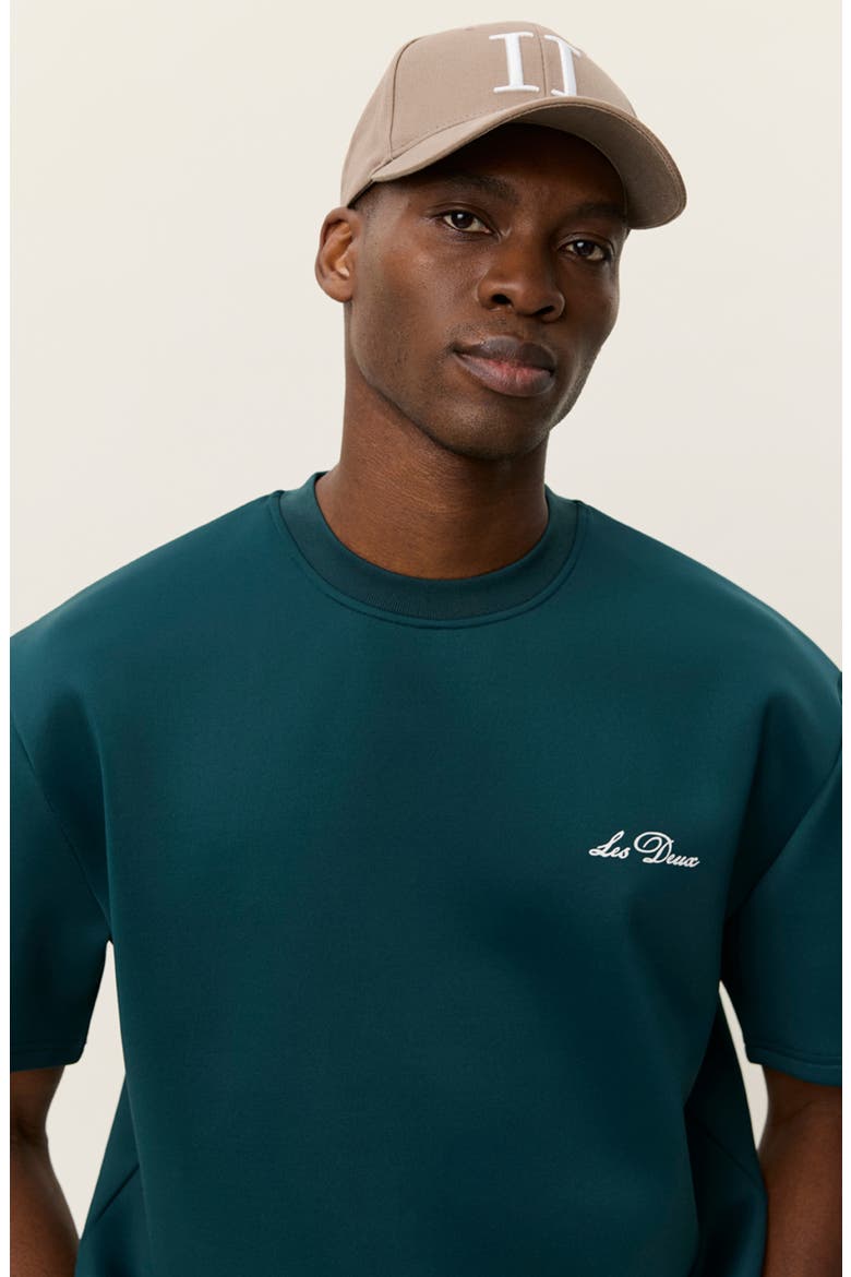 Ballier Crew T-Shirt, Alternate, color, SEA MOSS GREEN