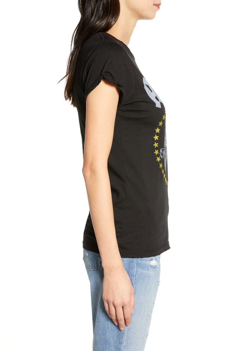 Recycled Karma Crystal Embellished For Those About to Rock Tour Tee, Alternate, color, 