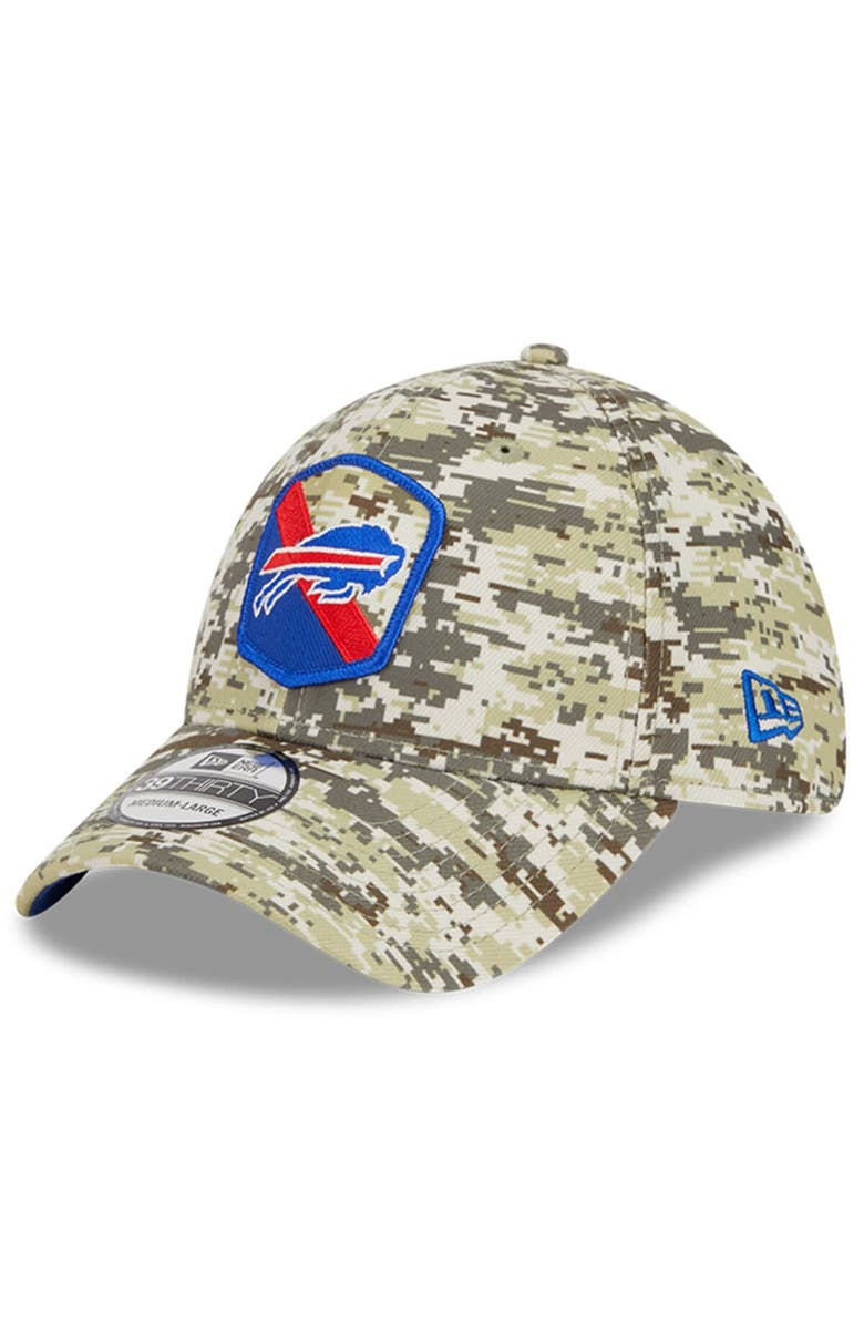 New Era Men's New Era  Camo Buffalo Bills 2023 Salute To Service 39THIRTY Flex Hat, Alternate, color, 