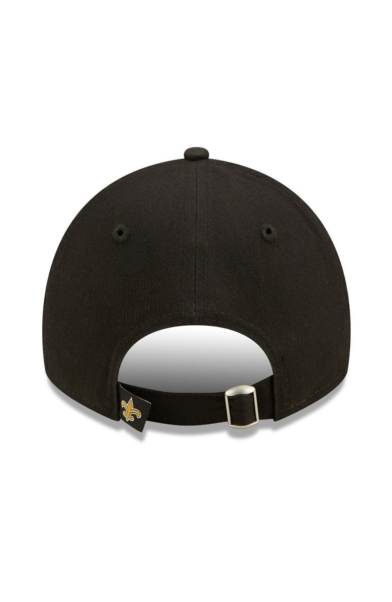 New Era Women's New Era Black New Orleans Saints Formed 9TWENTY Adjustable Hat, Alternate, color,