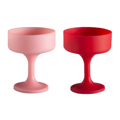 Porter Green Mecc | Unbreakable Cocktail Glasses In Red