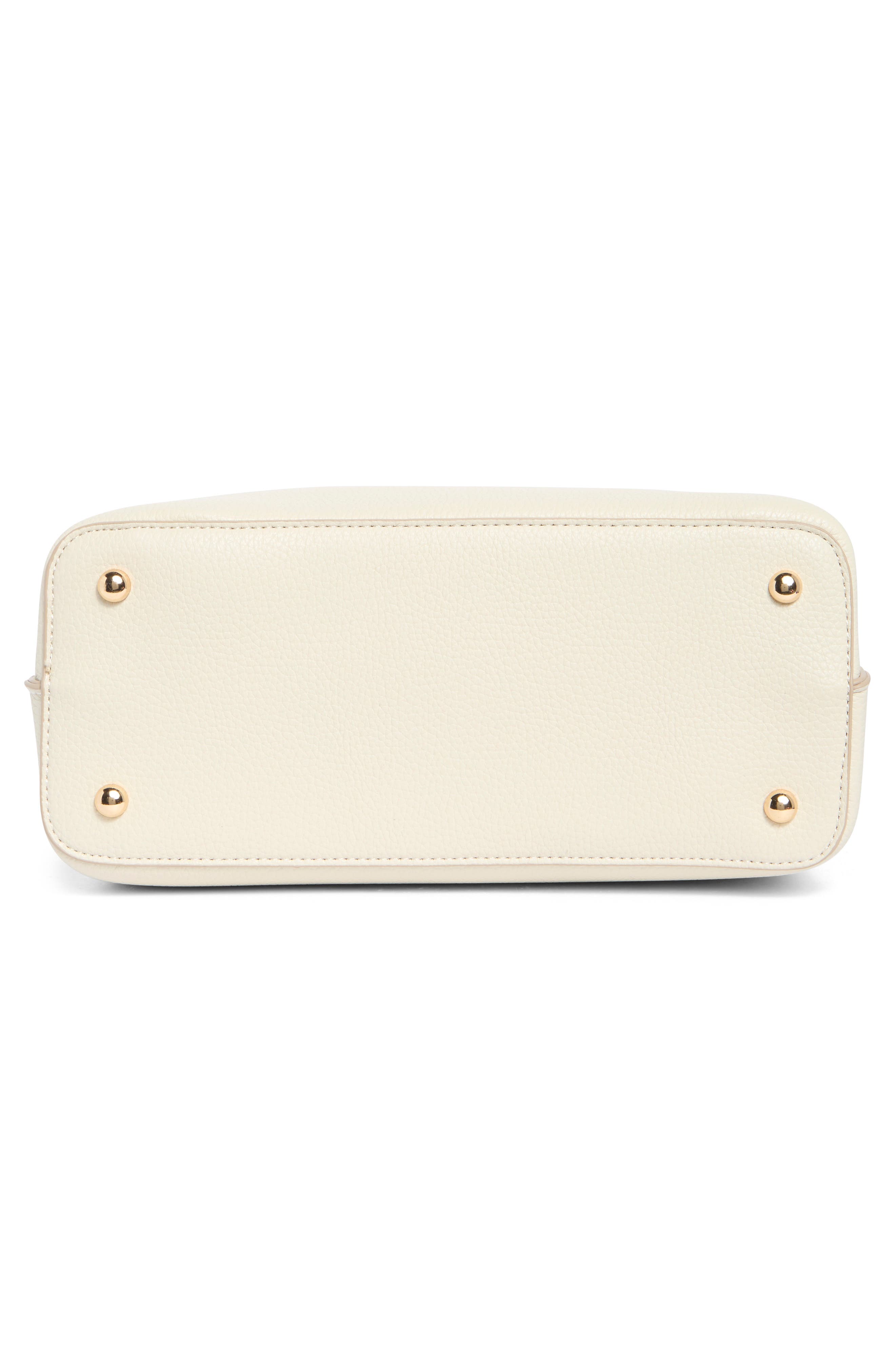 Nanette Lepore Bellamy Triple Compartment Satchel, Alternate, color, Rice - Heart Geo Taupe