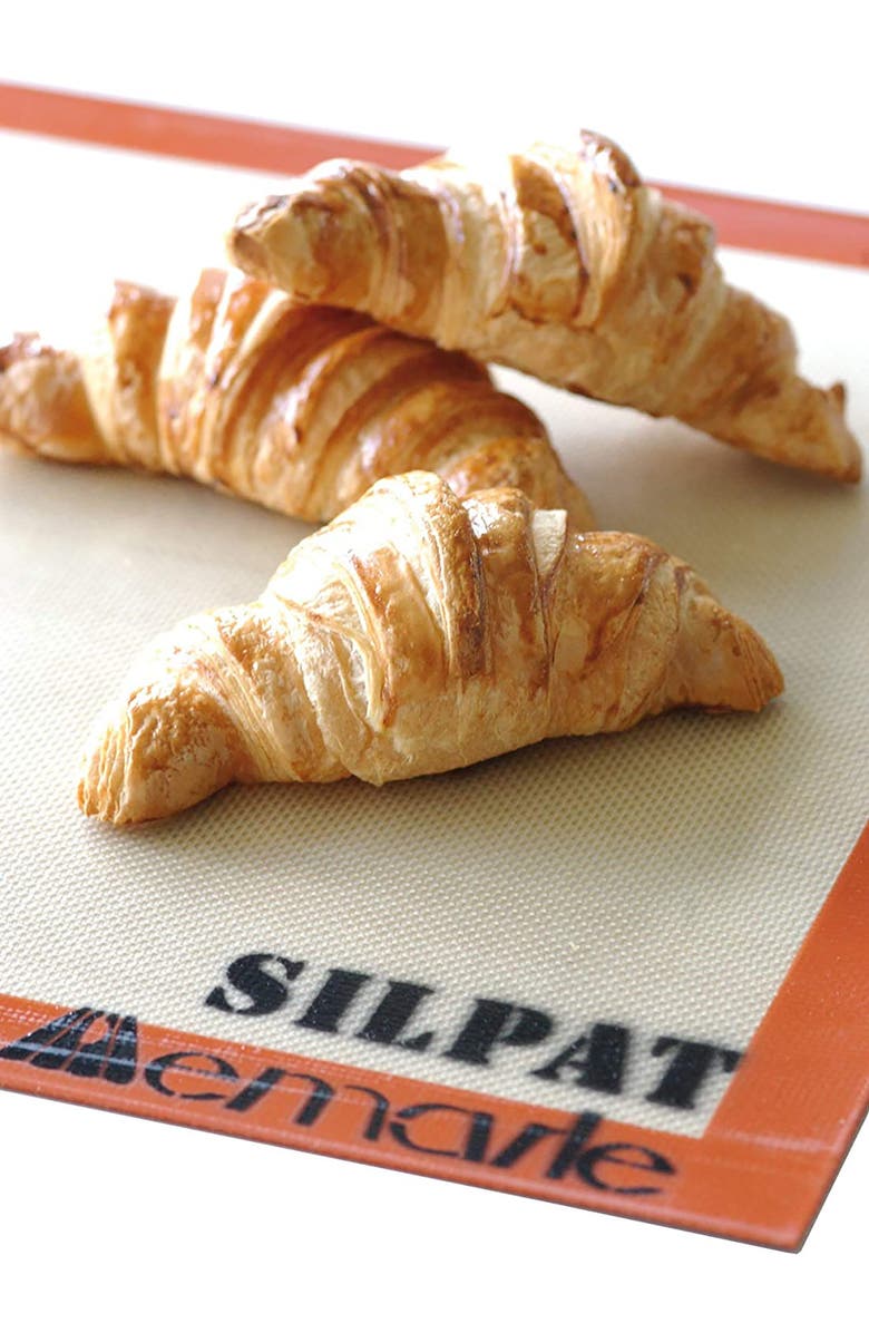 Silpat Roul'Pat Jumbo Size Countertop Roll Mat, 31.5 x 23 Inch, No Serigraphy, Alternate, color, Orange