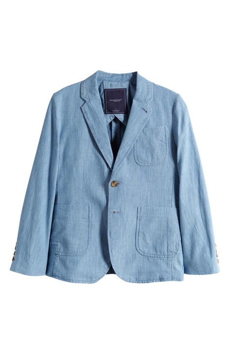 Kids' Chambray Blazer (Big Kid)