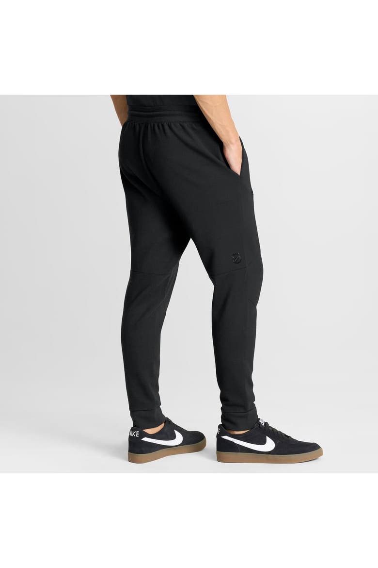 Men's Fanatics Black Pittsburgh Penguins Authentic Pro Road Tri-Blend Joggers, Alternate, color, Black