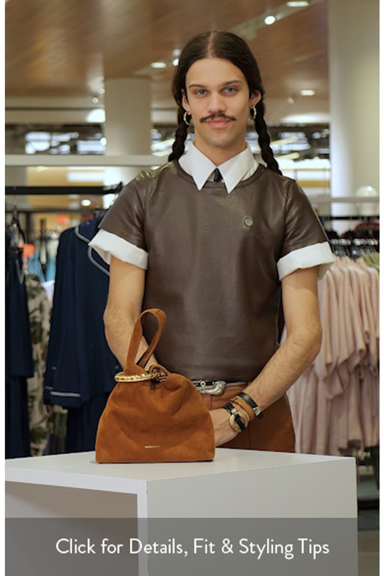 Swing Suede Top Handle Bag video