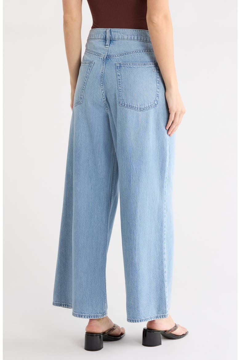 Serena High Waist Crop Wide Leg Jeans, Alternate, color, BUCHANAN