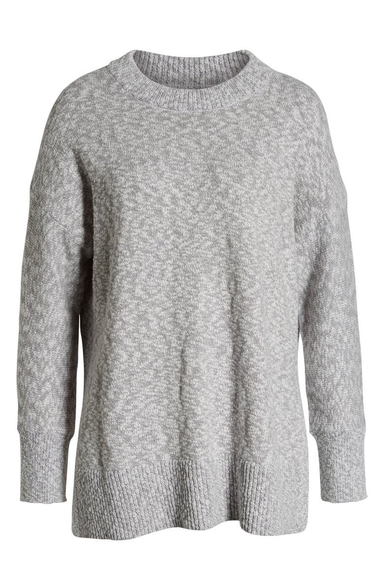 Lou & Grey Marled Knit Tunic Sweater, Alternate, color, 