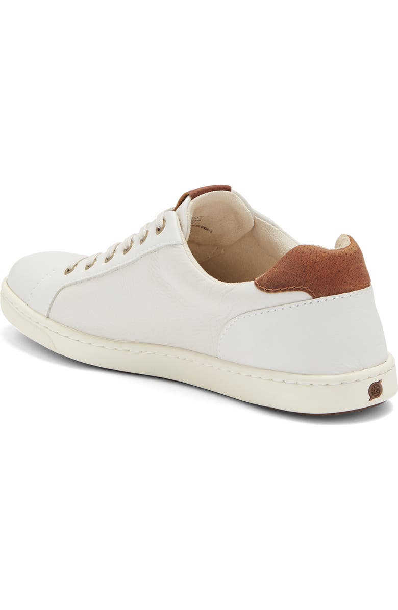 Børn Born Ashram II Lace-Up Sneaker, Alternate, color, White/ Dk Brown Sea Salt/ Rust