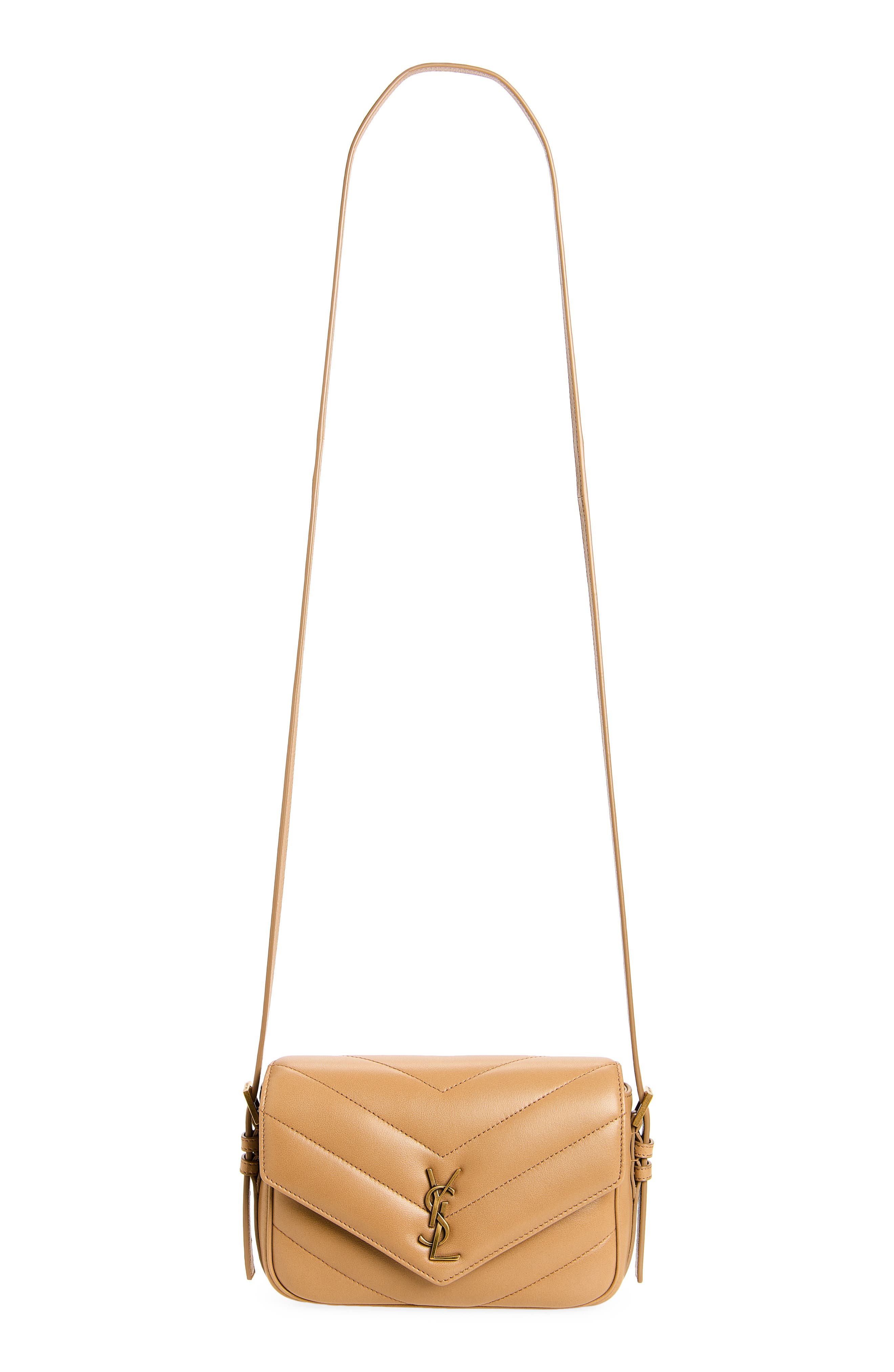 Saint Laurent Toy Loulou Quilted Leather Shoulder Bag, Main, color, 