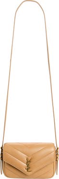 Saint Laurent Toy Loulou Quilted Leather Shoulder Bag