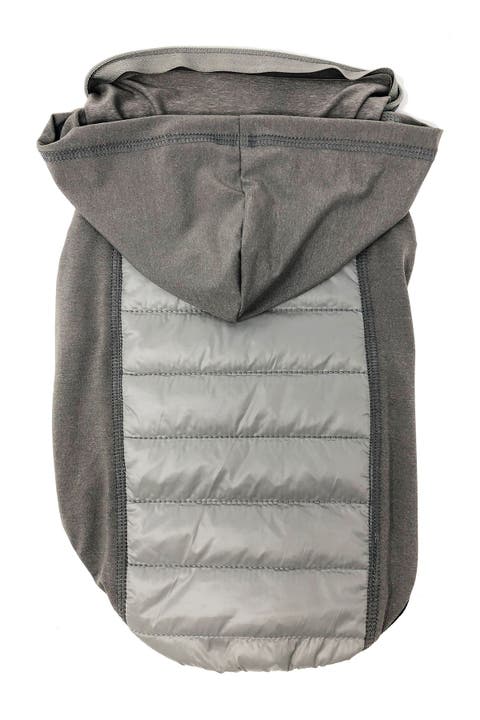 'Apex' Lightweight Hybrid 4-Season Stretch & Quick-Dry Dog Coat w/ Pop out Hood - Medium