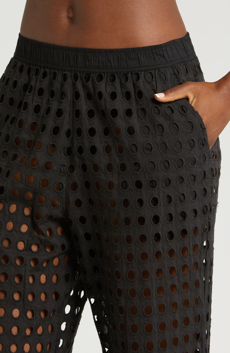 Solid & Striped Delaney Wide Leg Cover-Up Pants, Alternate, color, 