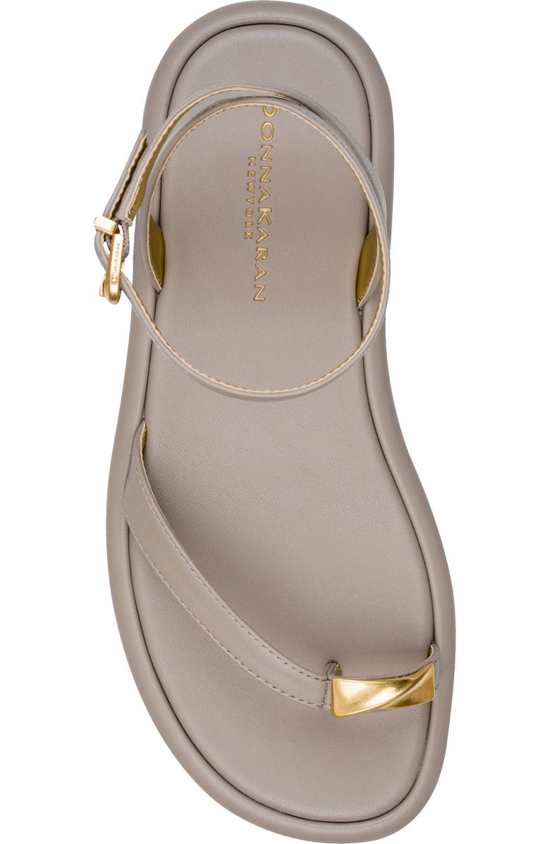 DKNY Tabitha Ankle Strap Sandal, Alternate, color, Driftwood Taupe