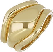 Bony Levy Set of 3 14K Gold Stacking Rings