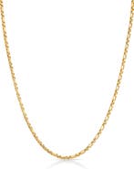 Crislu Layer Up Station Box Chain Necklace