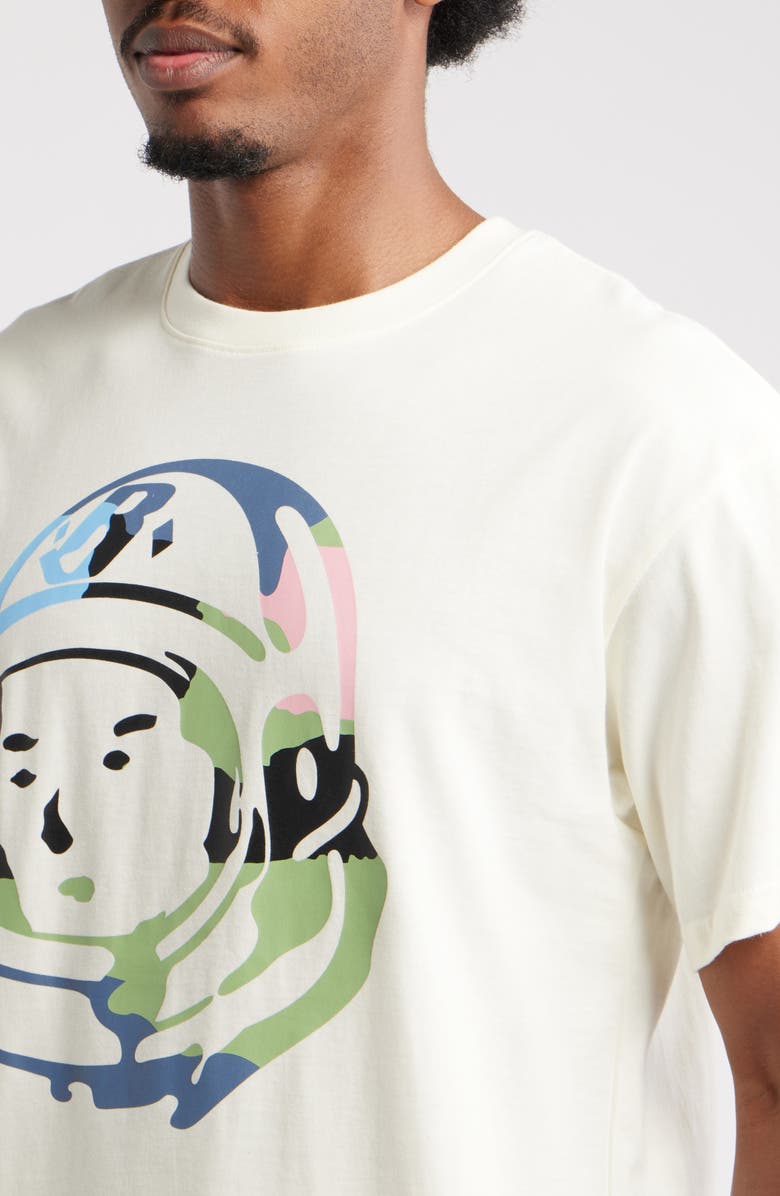 Billionaire Boys Club Helmet Graphic T-Shirt, Alternate, color, Winter White