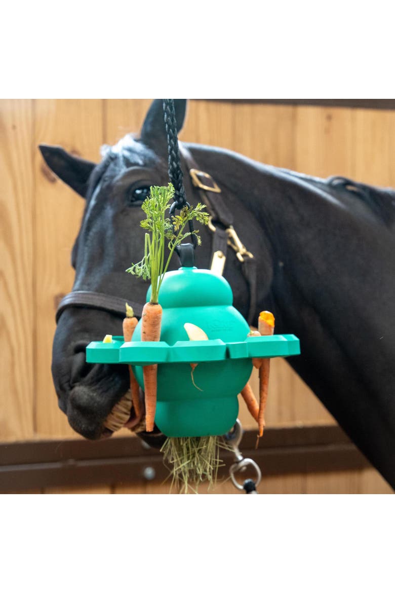 Toy Ball For Horses, Alternate, color, Green
