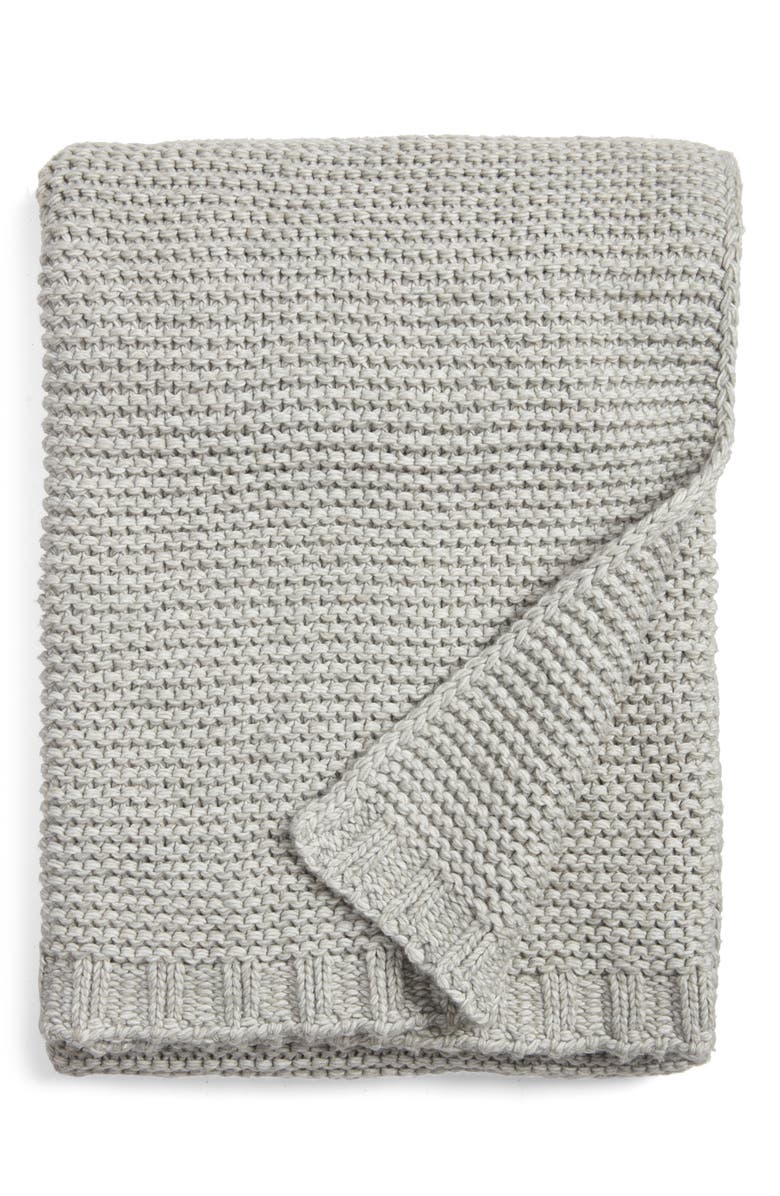 Nordstrom Knit Throw Blanket, Main, color,