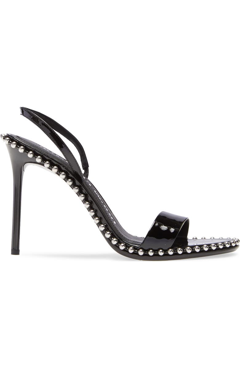 Alexander Wang Nova Studded Slingback Sandal, Alternate, color,