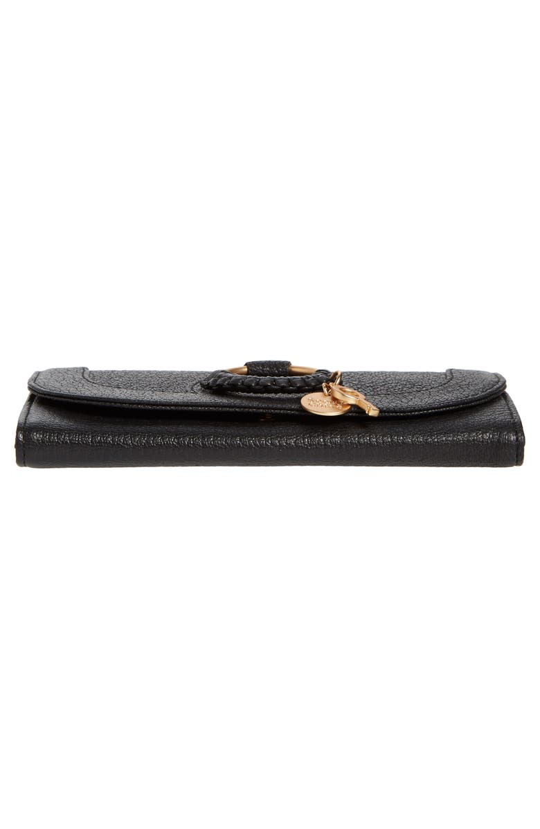See by Chloé Hana Large Leather Wallet, Alternate, color, 
