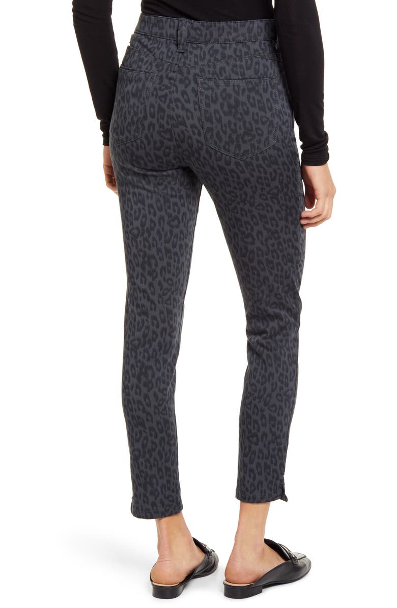 Wit & Wisdom High Waist Ankle Skinny Jeans, Alternate, color, 