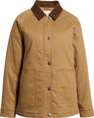 Thread & Supply Stretch Cotton Twill Chore Coat