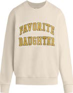Favorite Daughter Collegiate Cotton Blend Sweatshirt