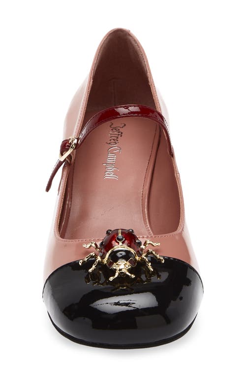 Jeffrey Campbell Jitterbug Mary Jane Pump In Pink