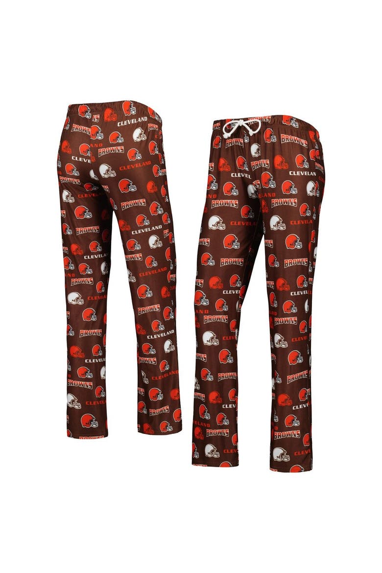 Women's Concepts Sport Brown Cleveland Browns Breakthrough Knit Pants, Main, color, Brown
