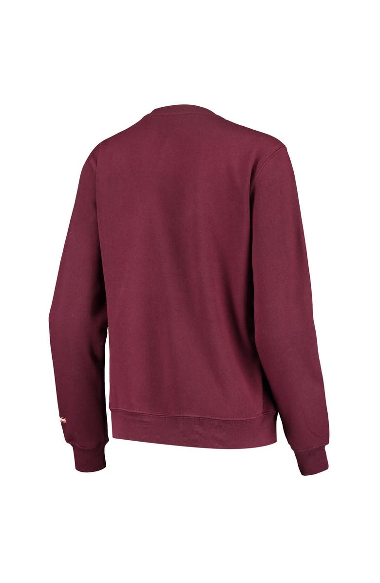 COLOSSEUM Women's Colosseum Maroon Virginia Tech Hokies Campanile Pullover Sweatshirt, Alternate, color, Maroon